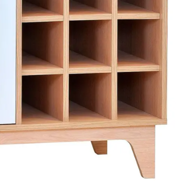 Rack Bar Kazan Carvalo/Blanco