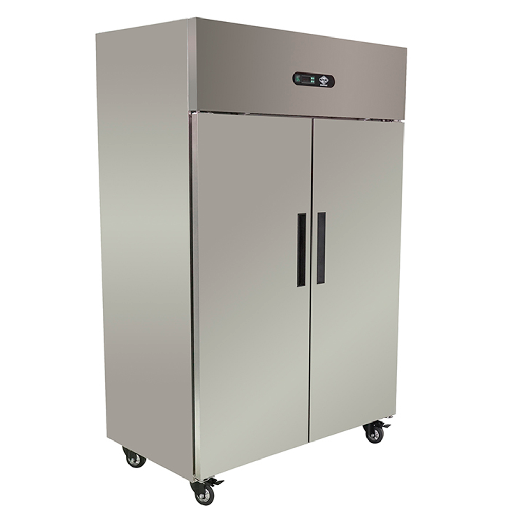 Refrigerador Acero 2 Puerta Dual