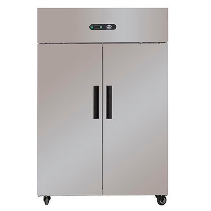 Refrigerador Acero 2 Puerta Dual
