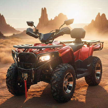 Cuatrimoto ATV 300cc Rojo
