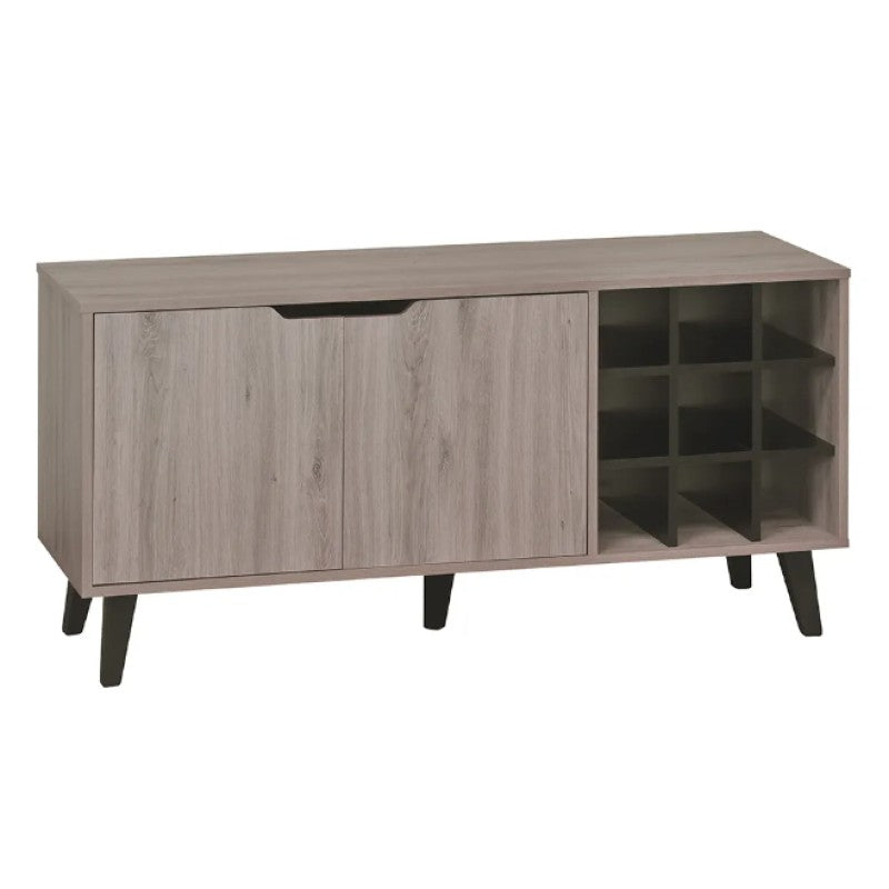 Rack Bar Kazan Roble Santana/Negro