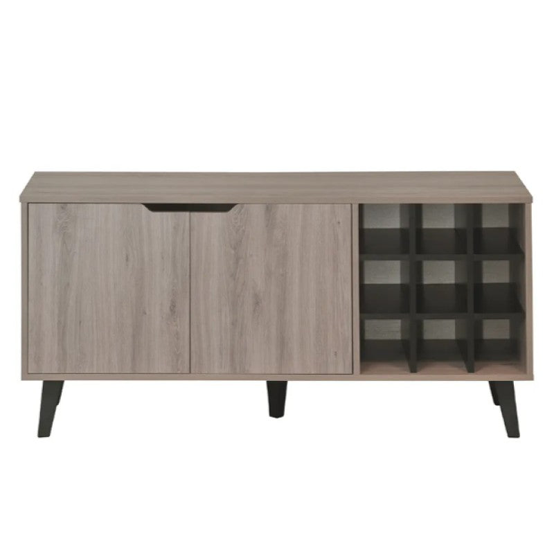 Rack Bar Kazan Roble Santana/Negro