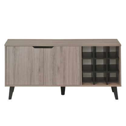 Rack Bar Kazan Roble Santana/Negro