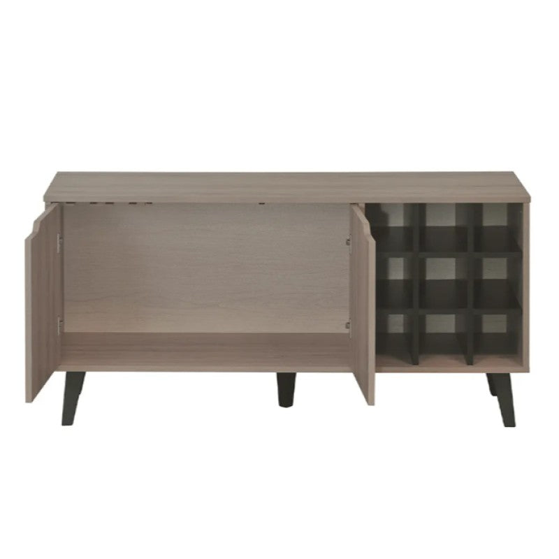 Rack Bar Kazan Roble Santana/Negro