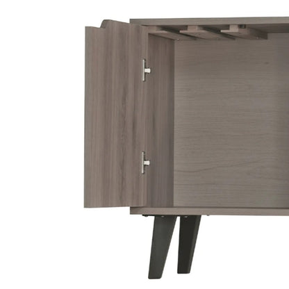 Rack Bar Kazan Roble Santana/Negro