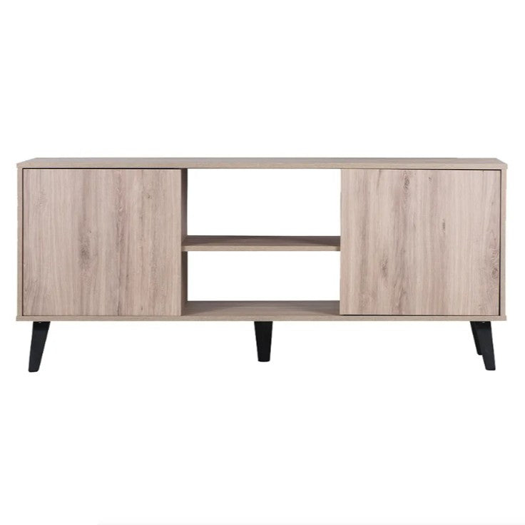 Rack Tv Atlanta Roble Santana/Negro