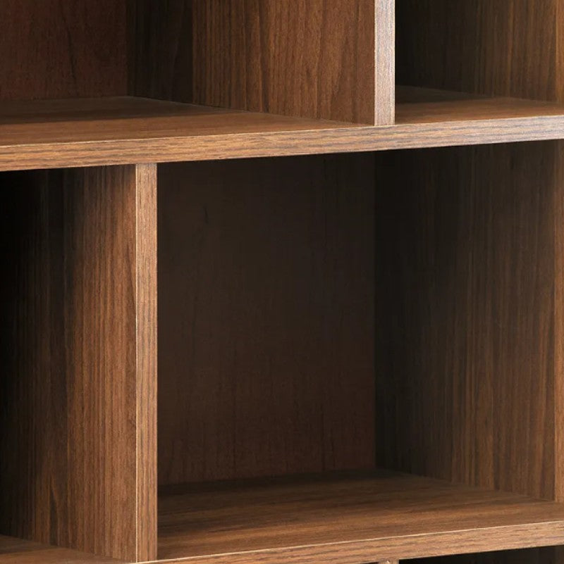 Librero Domino Nogal