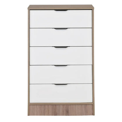 Cómoda cover 5 cajones Roble Santana