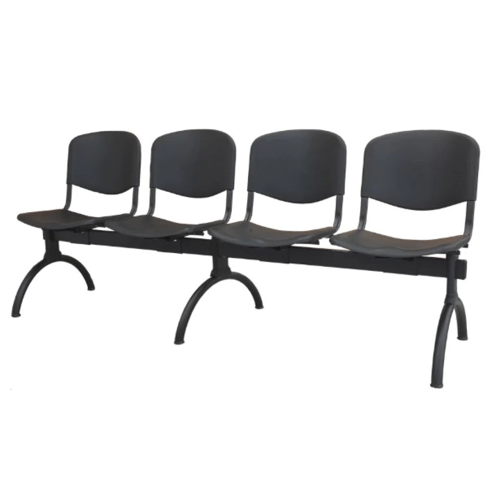 Banqueta ISO Polipropileno Pata Luna Negro