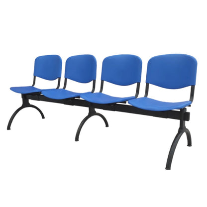 Banqueta ISO Polipropileno Pata Luna Azul