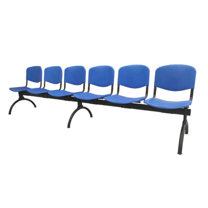 Banqueta ISO Polipropileno Pata Luna Azul