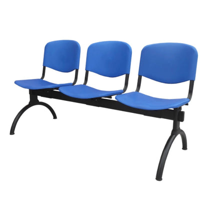 Banqueta ISO Polipropileno Pata Luna Azul