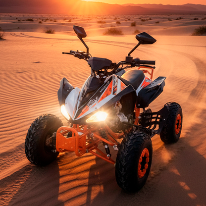 Cuatrimoto Raptor 125cc Naranja