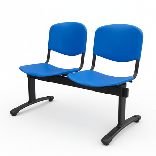 Banqueta ISO Polipropileno Pata Split Azul