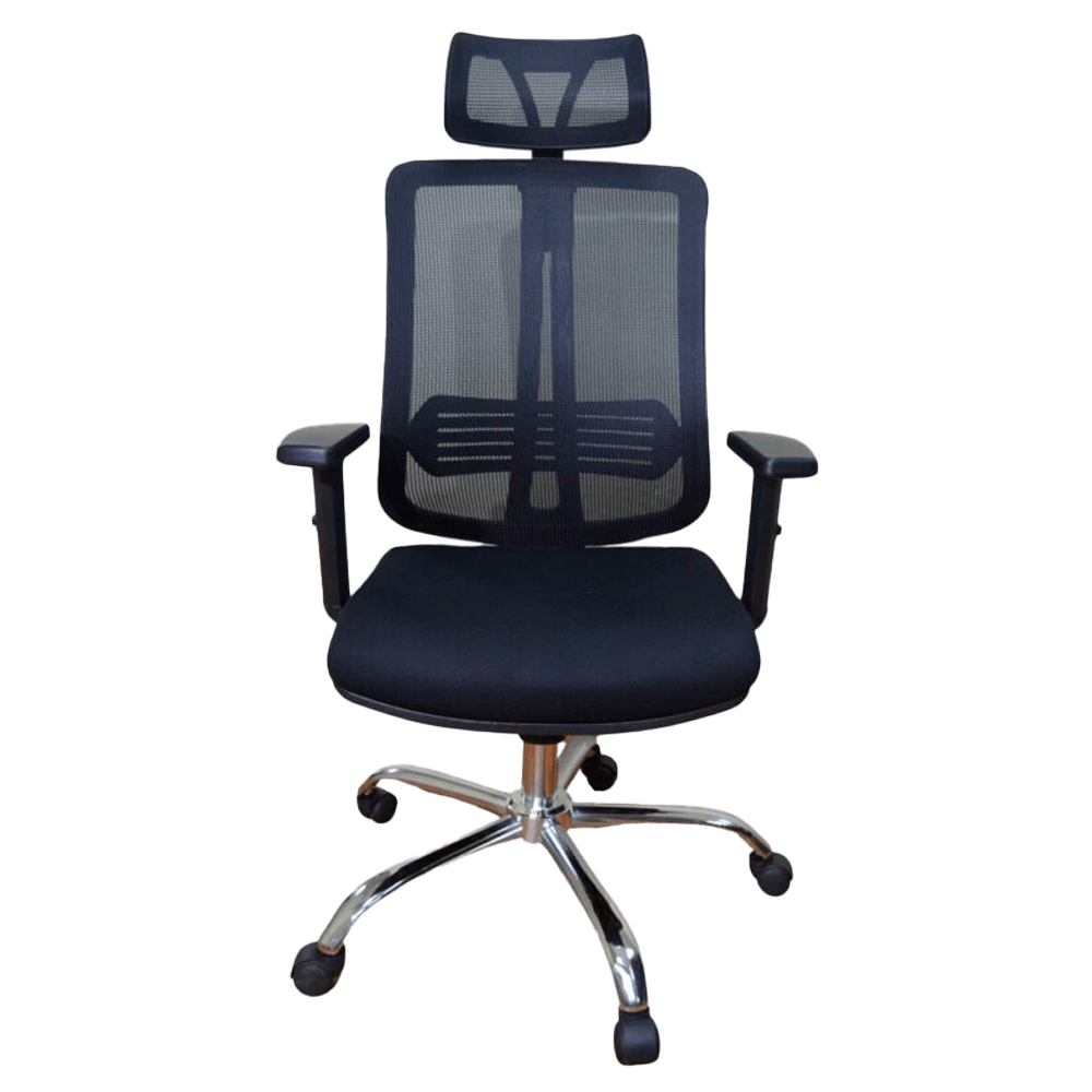 Silla Escritorio Ergoflex Base Cromada