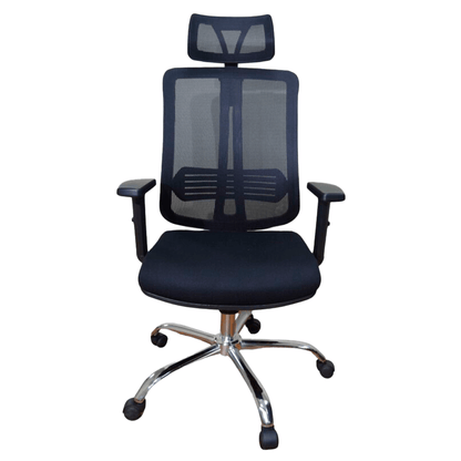 Silla Escritorio Ergoflex Base Cromada