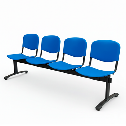 Banqueta ISO Polipropileno Pata Split Azul