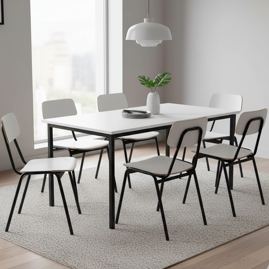 Comedor Clásico Blanco