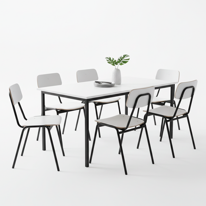 Comedor Clásico Blanco