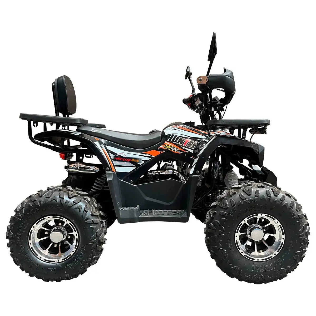 Cuatrimoto 125cc Hunter Negro