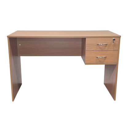 Escritorio 120cm con 2 Cajones Jerez