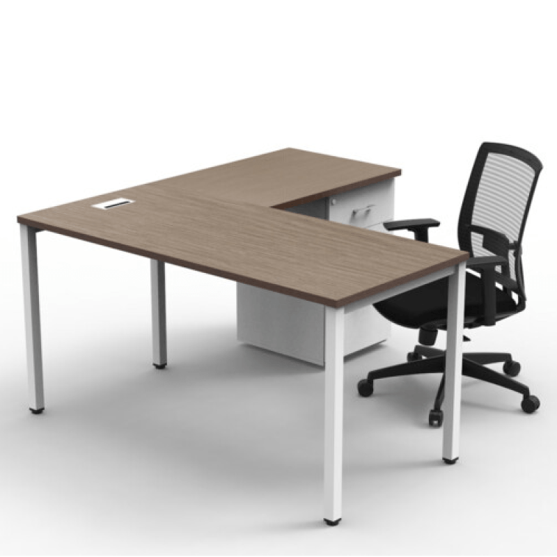 Estación de Trabajo Paris en L - Relámpago.Shop