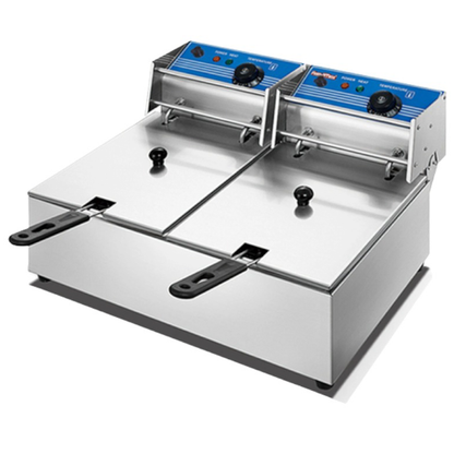 Freidora Eléctrica 2 deposito 12 Litros