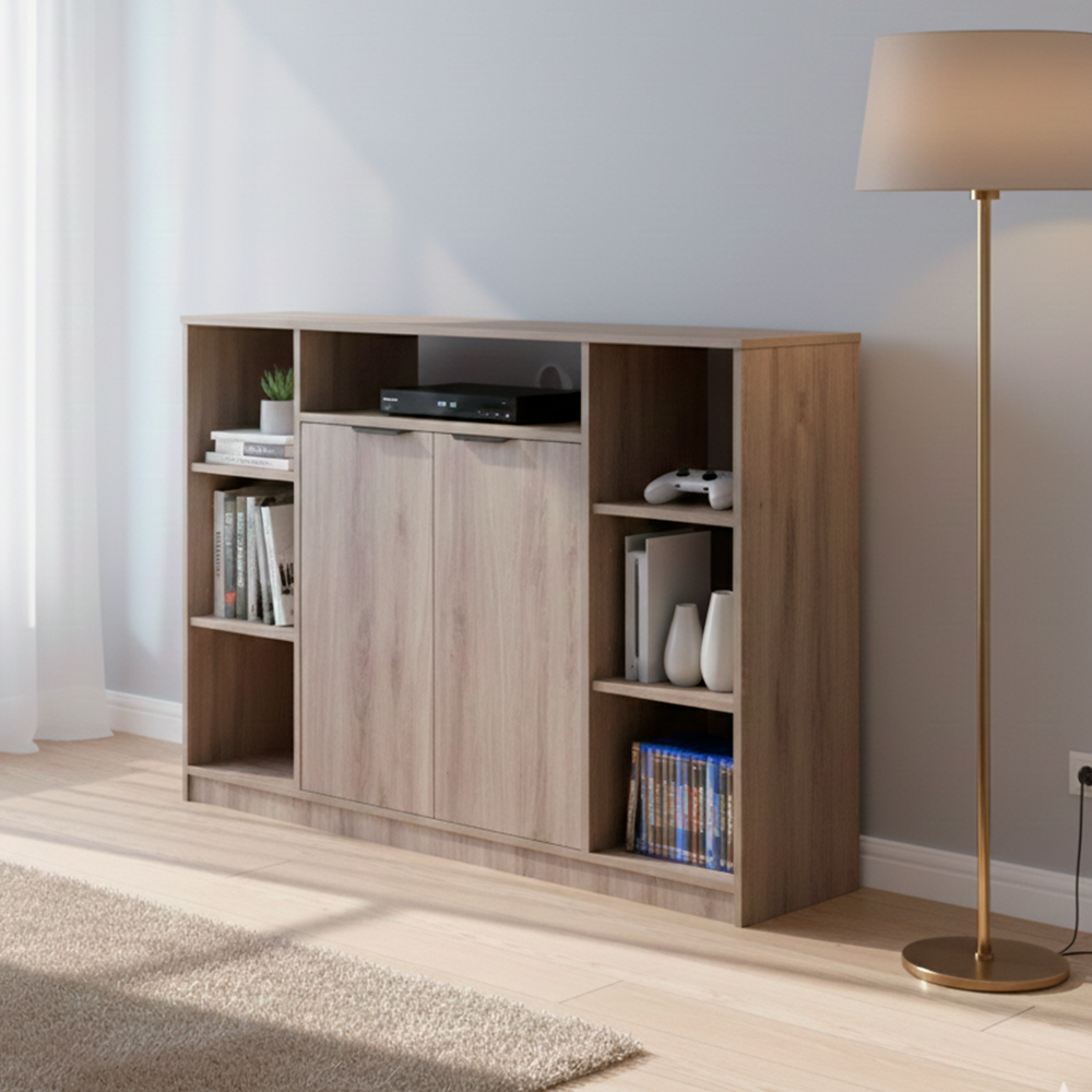 Rack TV Navarra Roble Santana