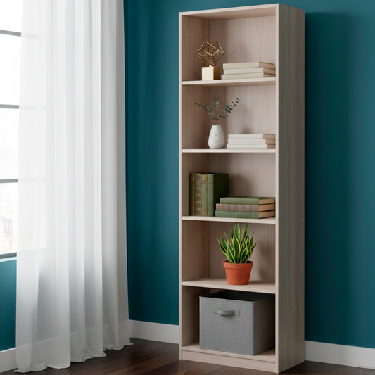 Estante 5 Niveles Roble Santana