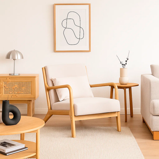 Sillón Lounge Alaska Beige