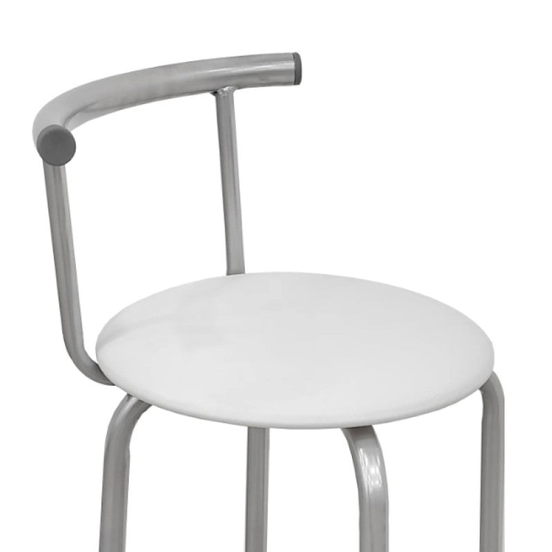 Taburete Back Blanco