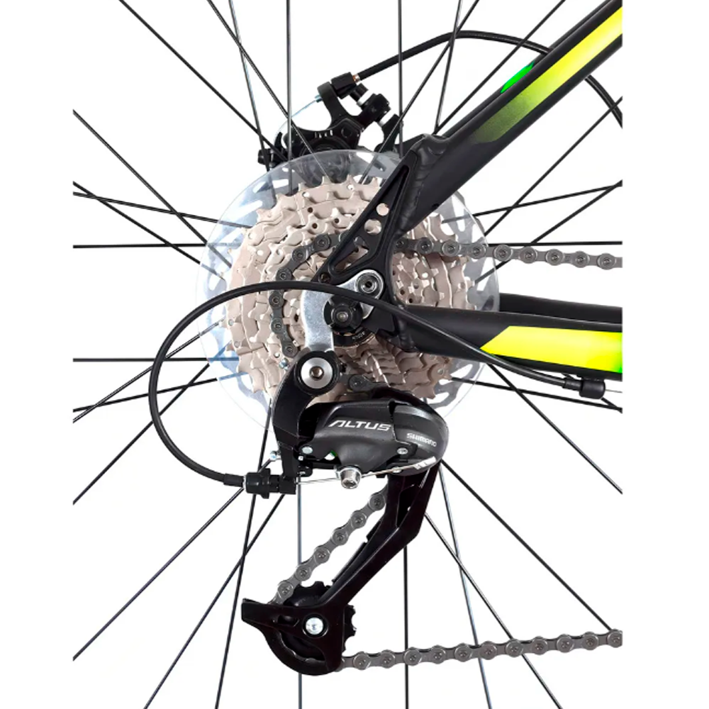 Bicicleta Upland Aro 29 Vanguard 200 Negro