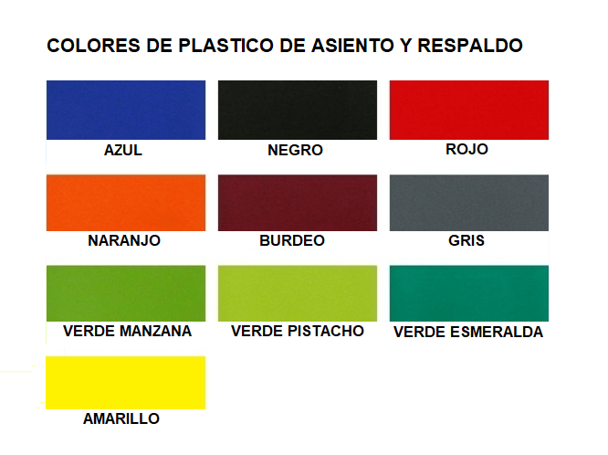 Banqueta ISO Polipropileno - Relámpago.Shop