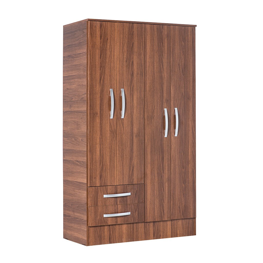 Closet 4 Puertas 2 Cajones - Relámpago.Shop