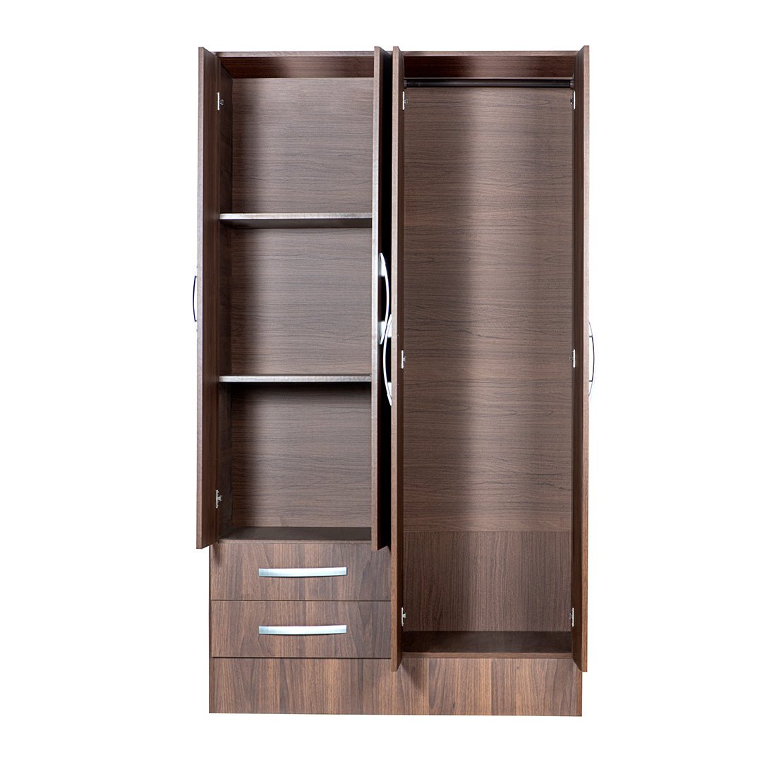 Closet 4 Puertas 2 Cajones - Relámpago.Shop