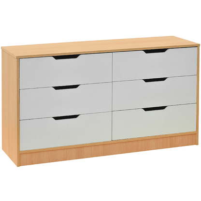 Cómoda 6 Cajones Misuri - Relámpago.Shop