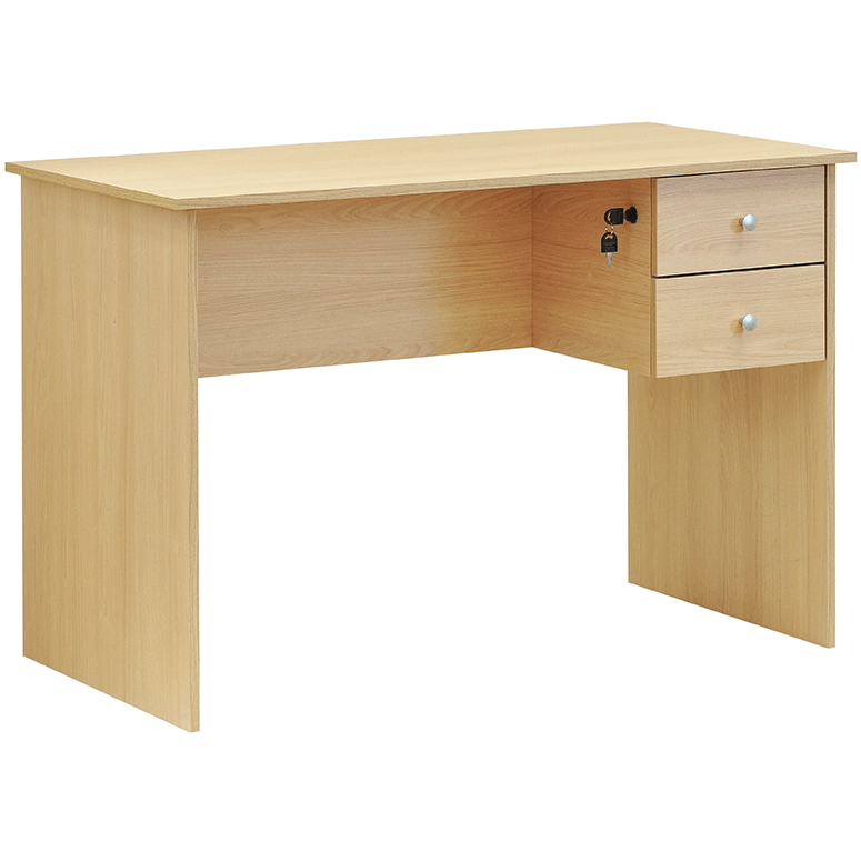 Escritorio 2 Cajones c/ Llave - Relámpago.Shop