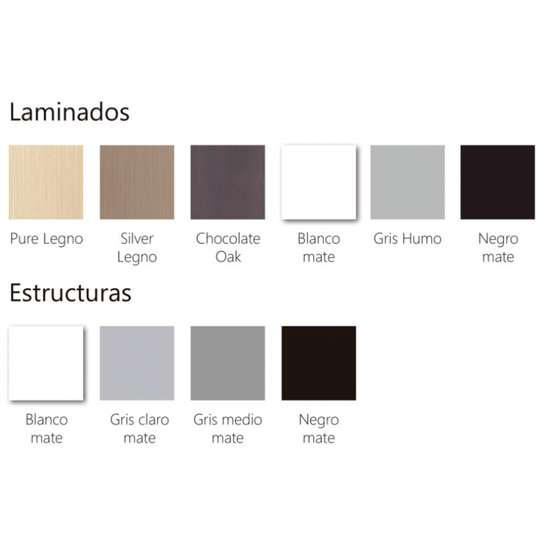 Escritorio Curvi con Faldón - Relámpago.Shop