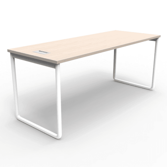 Escritorio Curvi sin Faldón - Relámpago.Shop